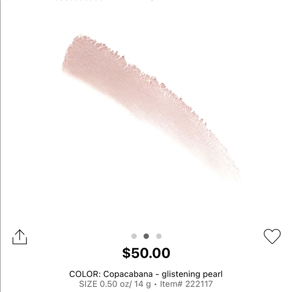 Nars highlighting glow stick